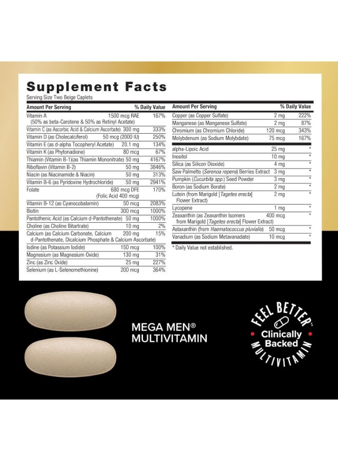 GNC Mega Men Whole Body Ultra Premium Vitapak Program, Best Nutrition Pack for Male Wellness, Convenient, 8 Products in 1 Packet, Memory, with Clinically Proven Ingredients, Joint Support, 30 svgs - Image 5
